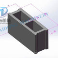 Solid brick mould used for brick making machine